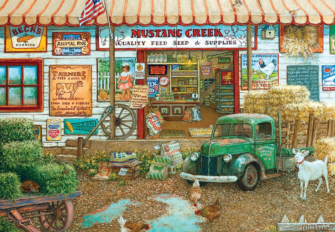 Signature: Farm & Fleet Store - 2000pc Jigsaw Puzzle by Masterpieces
