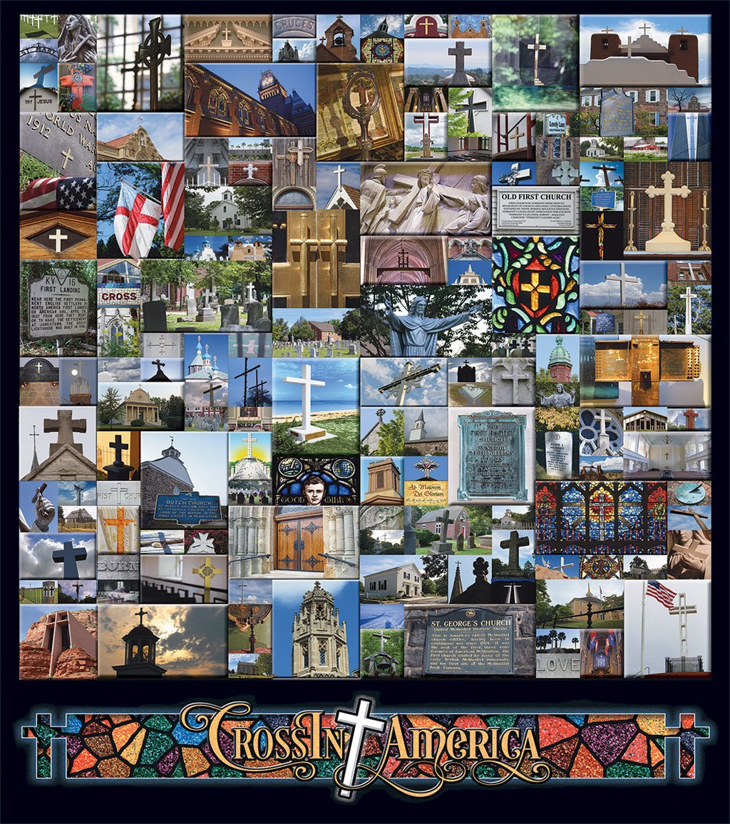 Crossin America - 1000pc Jigsaw Puzzle By White Mountain