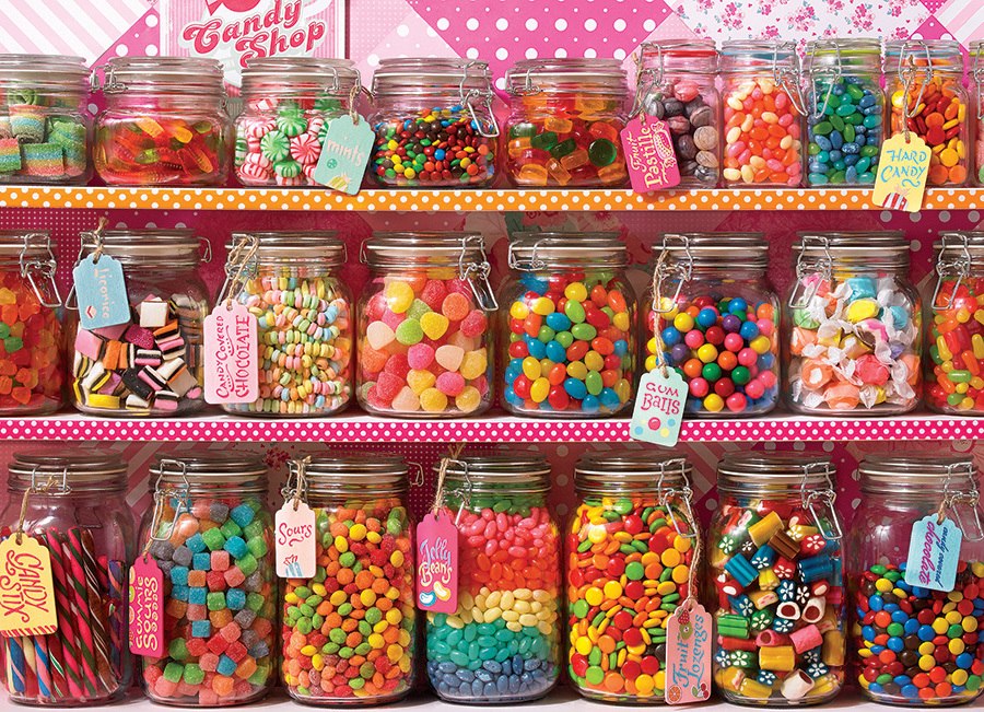Candy Counter - 350pc Family Jigsaw Puzzle by Cobble Hill