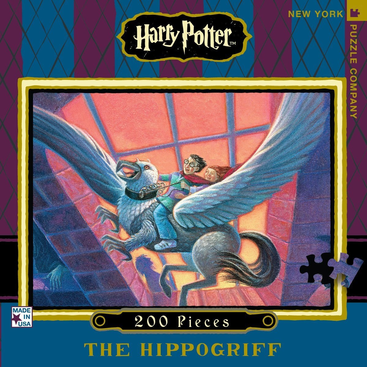 The Hippogriff - 200pc Jigsaw Puzzle by New York Puzzle Company  			  					NEW - image 1