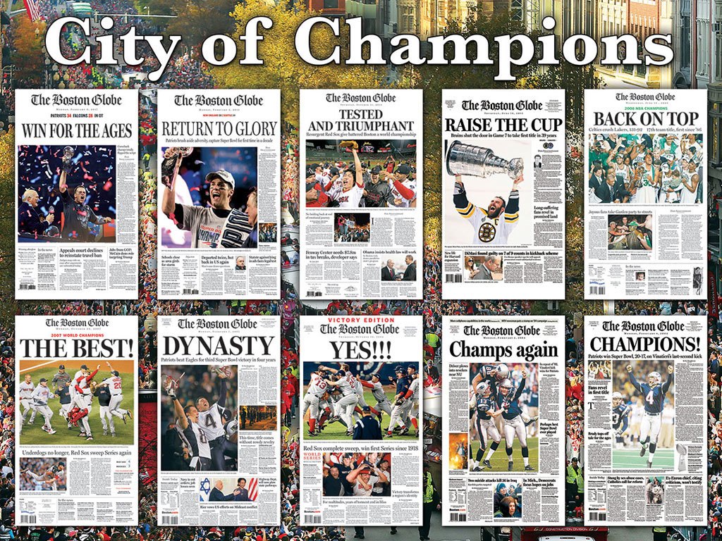 City of Champions - 550pc Jigsaw Puzzle By White Mountain