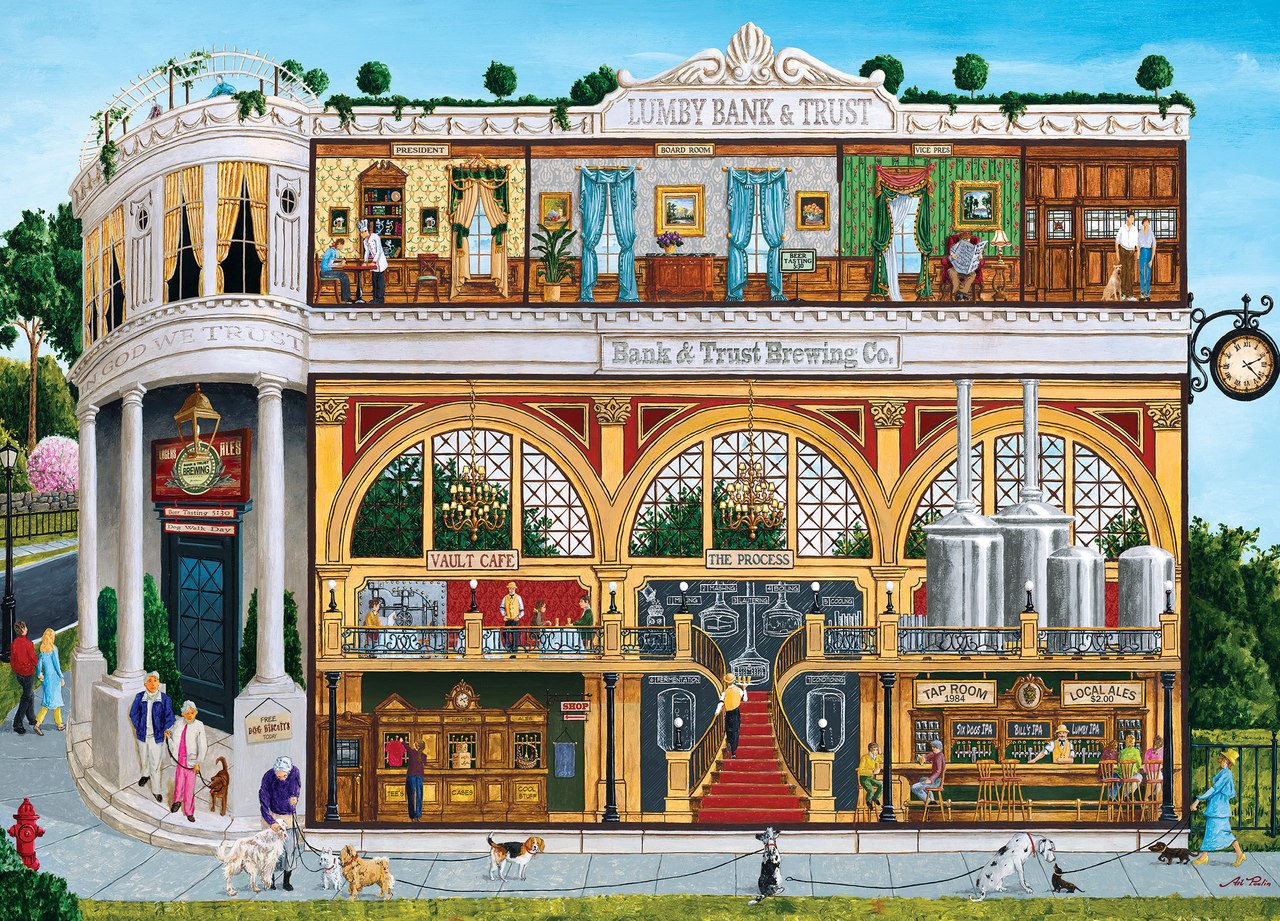 B&T Brewing Company - 1000pc Jigsaw Puzzle by Masterpieces  			  					NEW