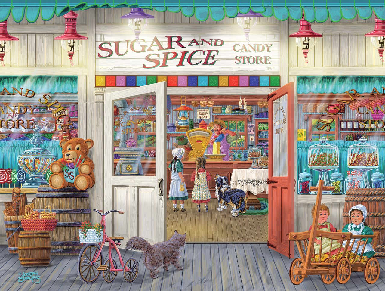Sugar and Spice - 300pc Jigsaw Puzzle By Sunsout  			  					NEW