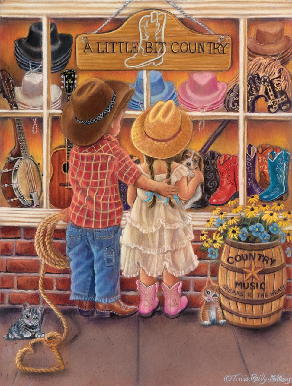 A Bit of Country - 500pc Jigsaw Puzzle by SunsOut