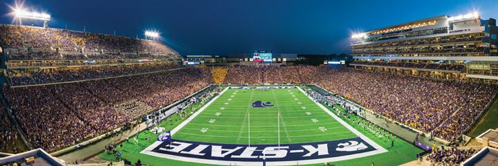 Kansas State University - 1000pc Panoramic Jigsaw Puzzle by Masterpieces