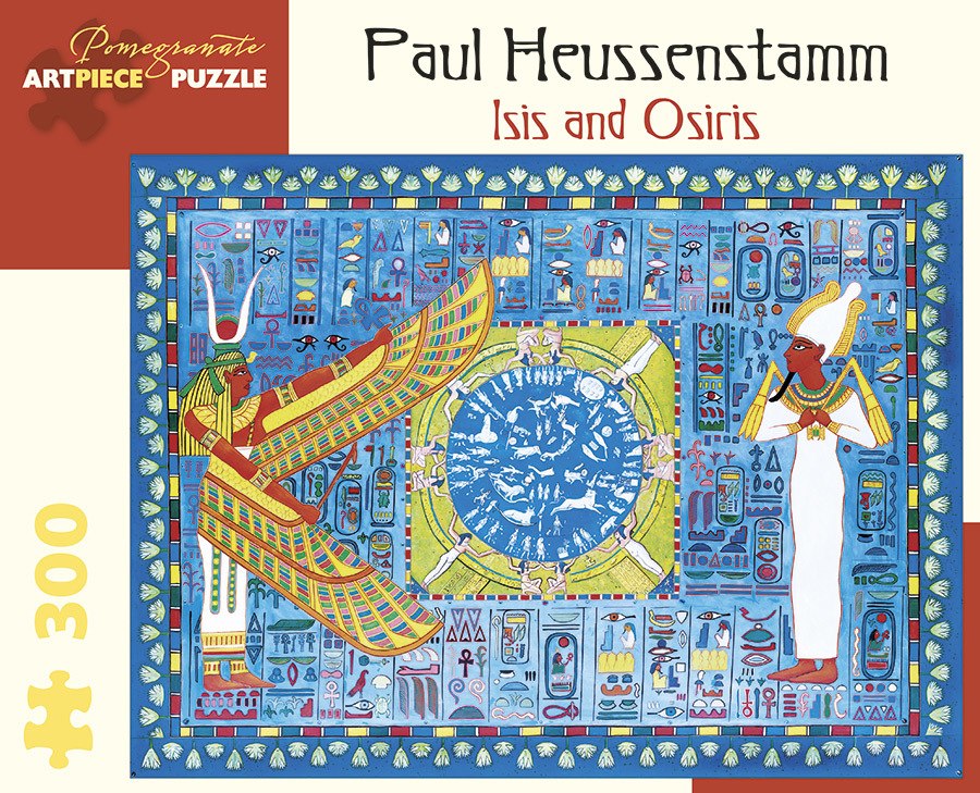 Heussenstamm: Isis & Osiris - 300pc Jigsaw Puzzle by Pomegranate  			  					NEW - image 1
