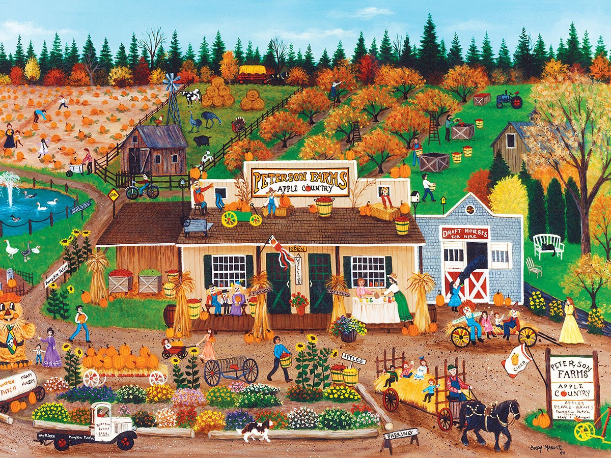 Peterson Farms - 750pc Jigsaw Puzzle by Masterpieces  			  					NEW