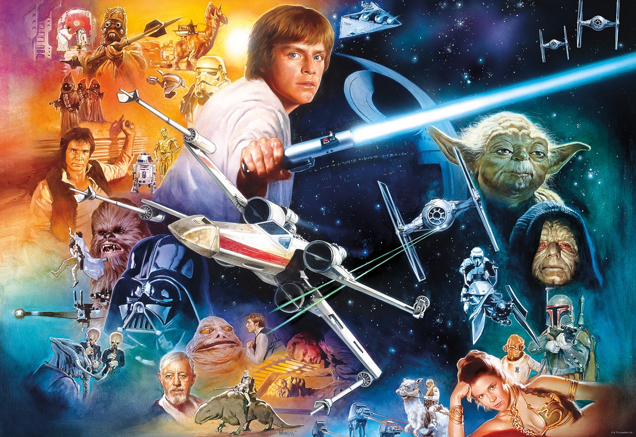 The Force Is Strong With This One - 2000pc Jigsaw Puzzle By Buffalo Games