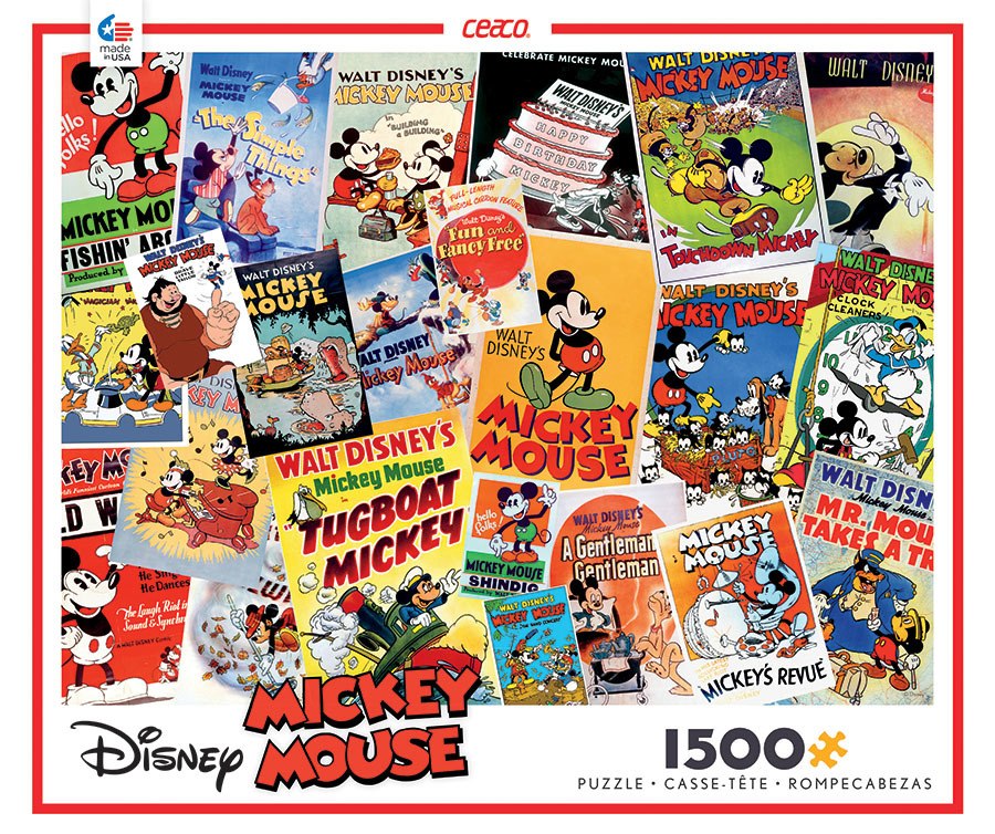 Disney: Vintage Collage - 1500pc Jigsaw Puzzle by Ceaco - image 1