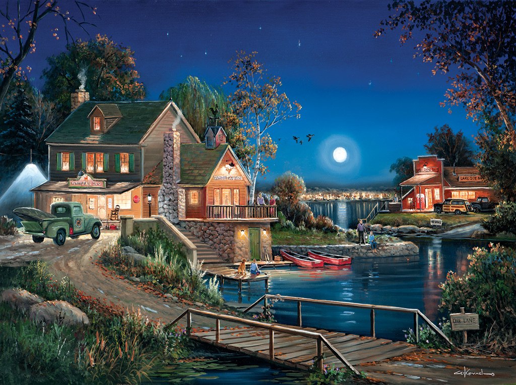 Autumn Memories - 1000pc Jigsaw Puzzle by SunsOut