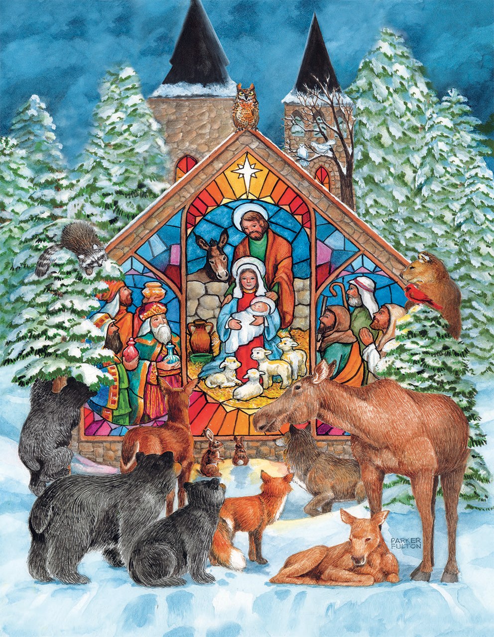 All Will Adore Him - 500pc Jigsaw Puzzle by Sunsout  			  					NEW
