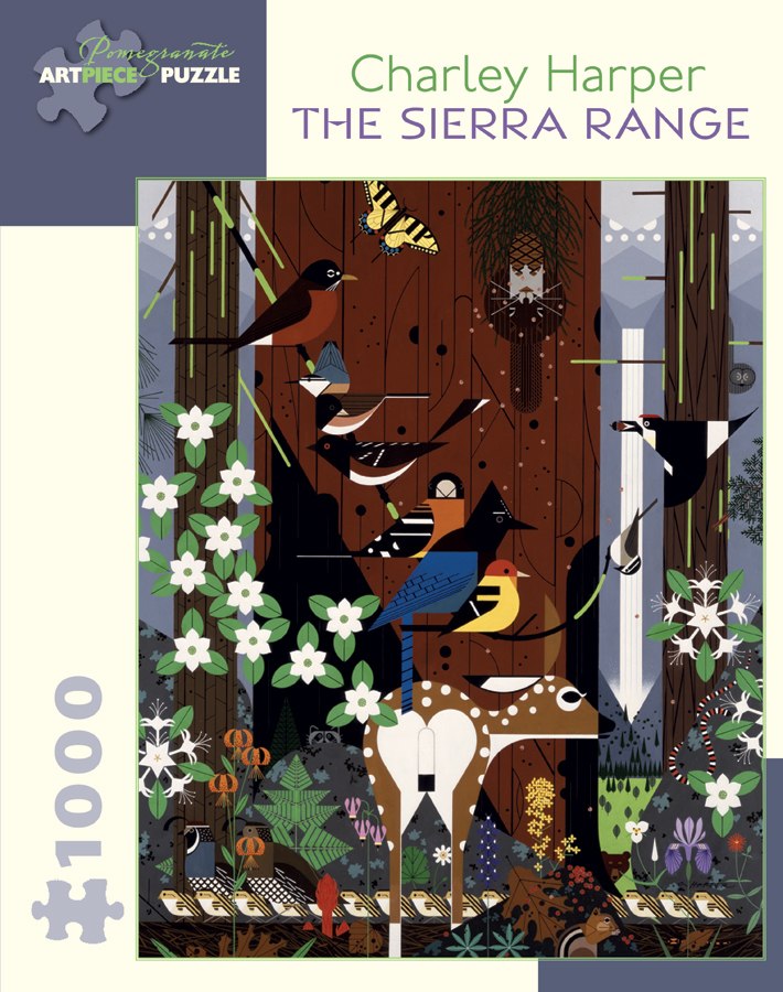 Harper: The Sierra Range - 1000pc Jigsaw Puzzle by Pomegranate