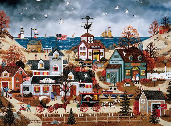 Jane Wooster Scott: Home Before Dark - 1000pc Jigsaw Puzzle by Ceaco  			  					NEW