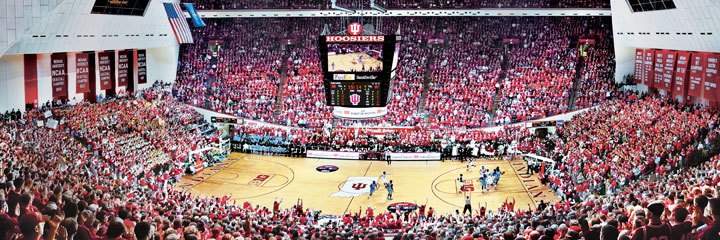 Indiana University - 1000pc Panoramic Jigsaw Puzzle by Masterpieces