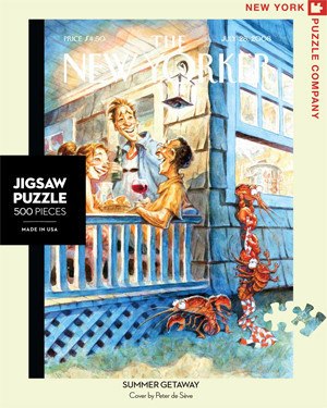Summer Getaway - 500pc Jigsaw Puzzle by New York Puzzle Co.