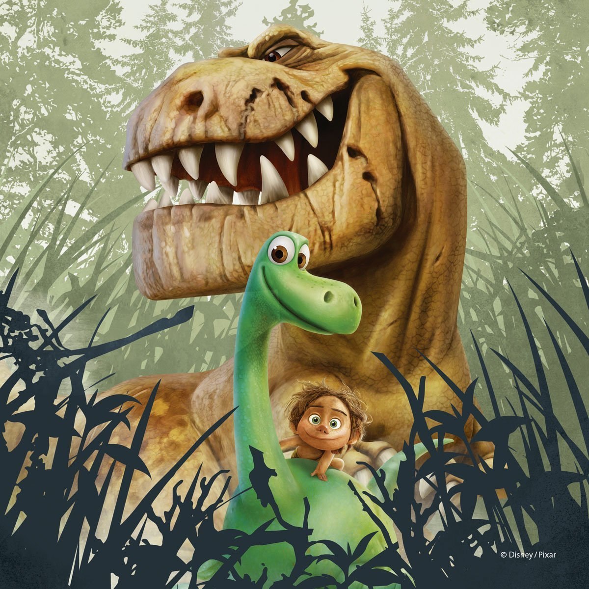 Disney Pixar: The Dino Gang - 3 x 49pc Jigsaw Puzzle by Ravensburger