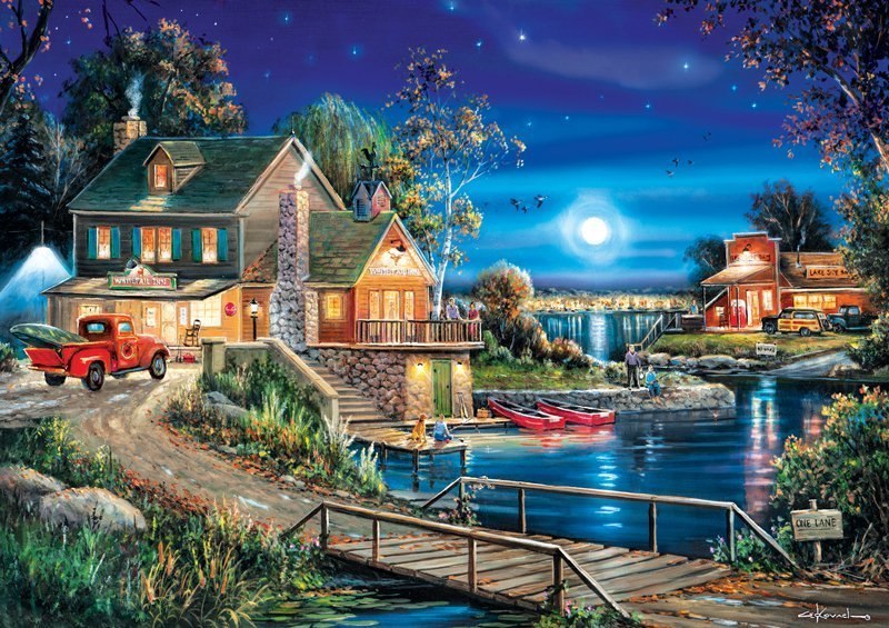 Days to Remember:  Autumn Memories  - 500pc Jigsaw Puzzle by Buffalo Games