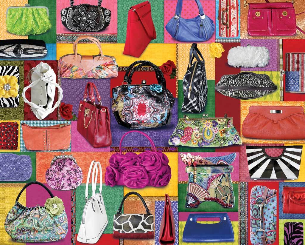 Purses! Purses! Purses! - 2000pc Jigsaw Puzzle by Springbok