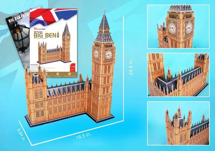 Big Ben - 116pc 3D Jigsaw Puzzle by Daron