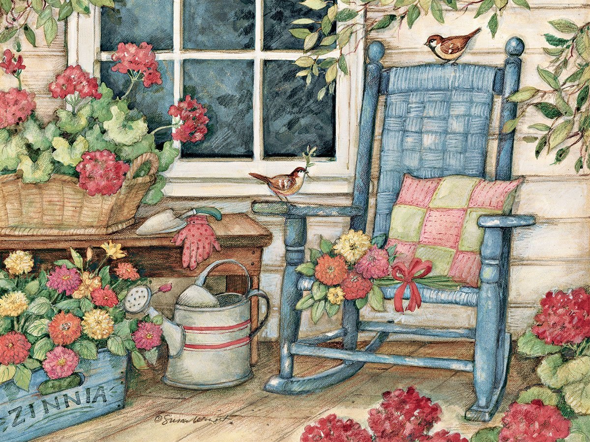 Rocking Chair - 500pc Jigsaw Puzzle by Lang  			  					NEW