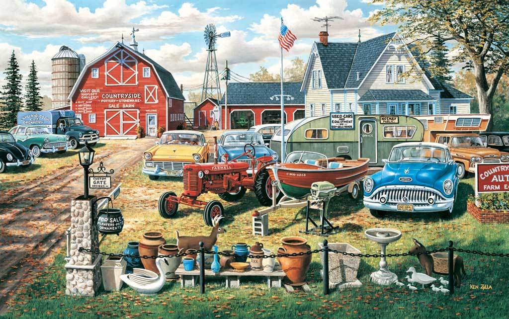 A Bumper Crop - 500pc Jigsaw Puzzle By Sunsout