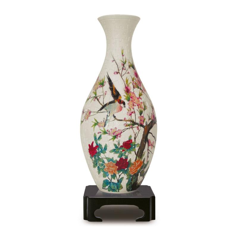 Singing Birds - 160pc 3D Puzzle Vase by BePuzzled