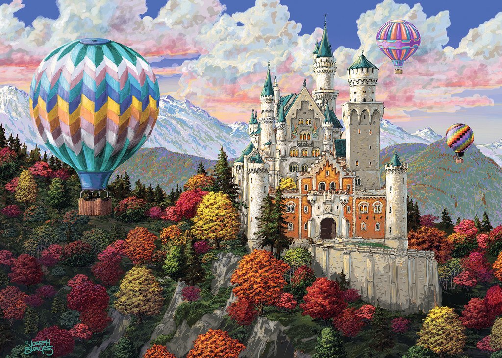 Neuschwanstein Daydream - 1000pc Jigsaw Puzzle By Ravensburger  			  					NEW