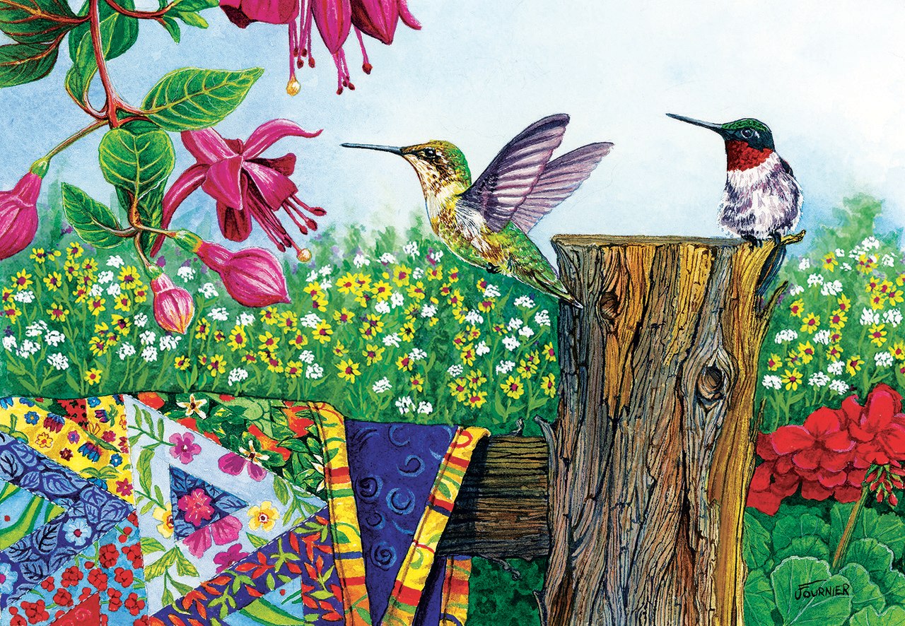 Stitchin' Post - 500pc Jigsaw Puzzle By Sunsout  			  					NEW