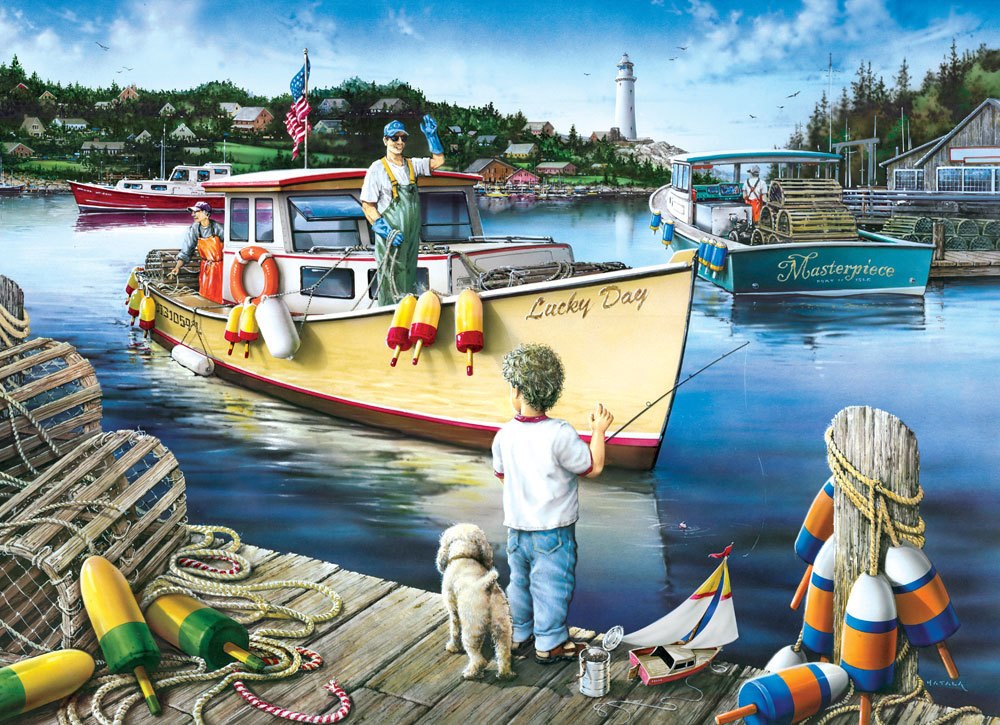 Lucky Day - 1000pc Jigsaw Puzzle by Masterpieces