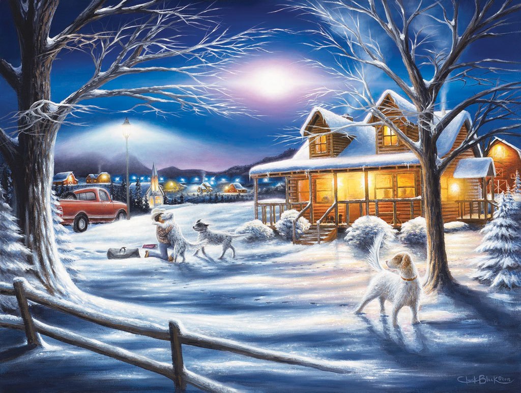 Homecoming - 500pc Jigsaw Puzzle by Sunsout