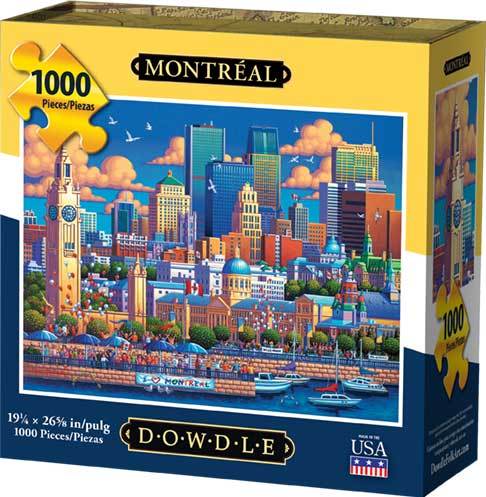 Montreal - 1000pc Jigsaw Puzzle by Dowdle  			  					NEW - image 1