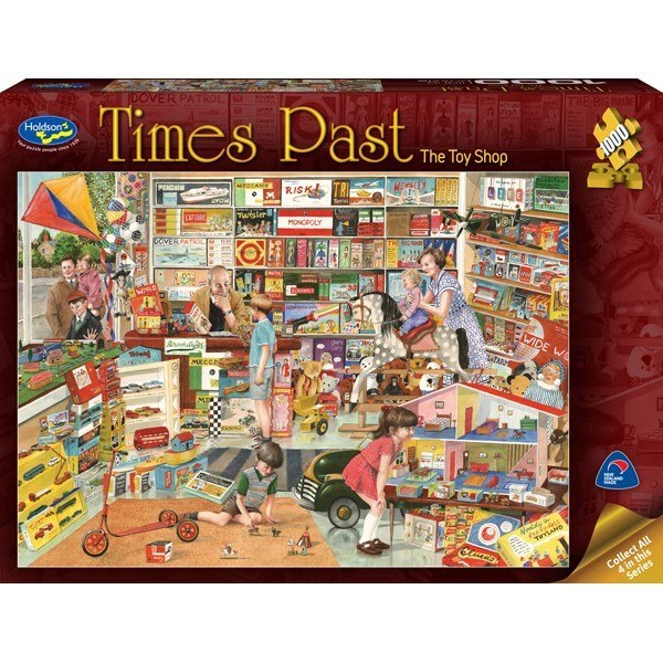 Times Past: The Toy Shop - 1000pc Jigsaw Puzzle by Holdson  			  					NEW - image 1