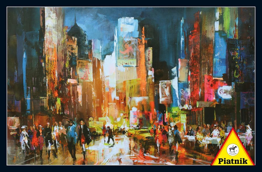 City Lights - 1000pc Jigsaw Puzzle by Piatnik