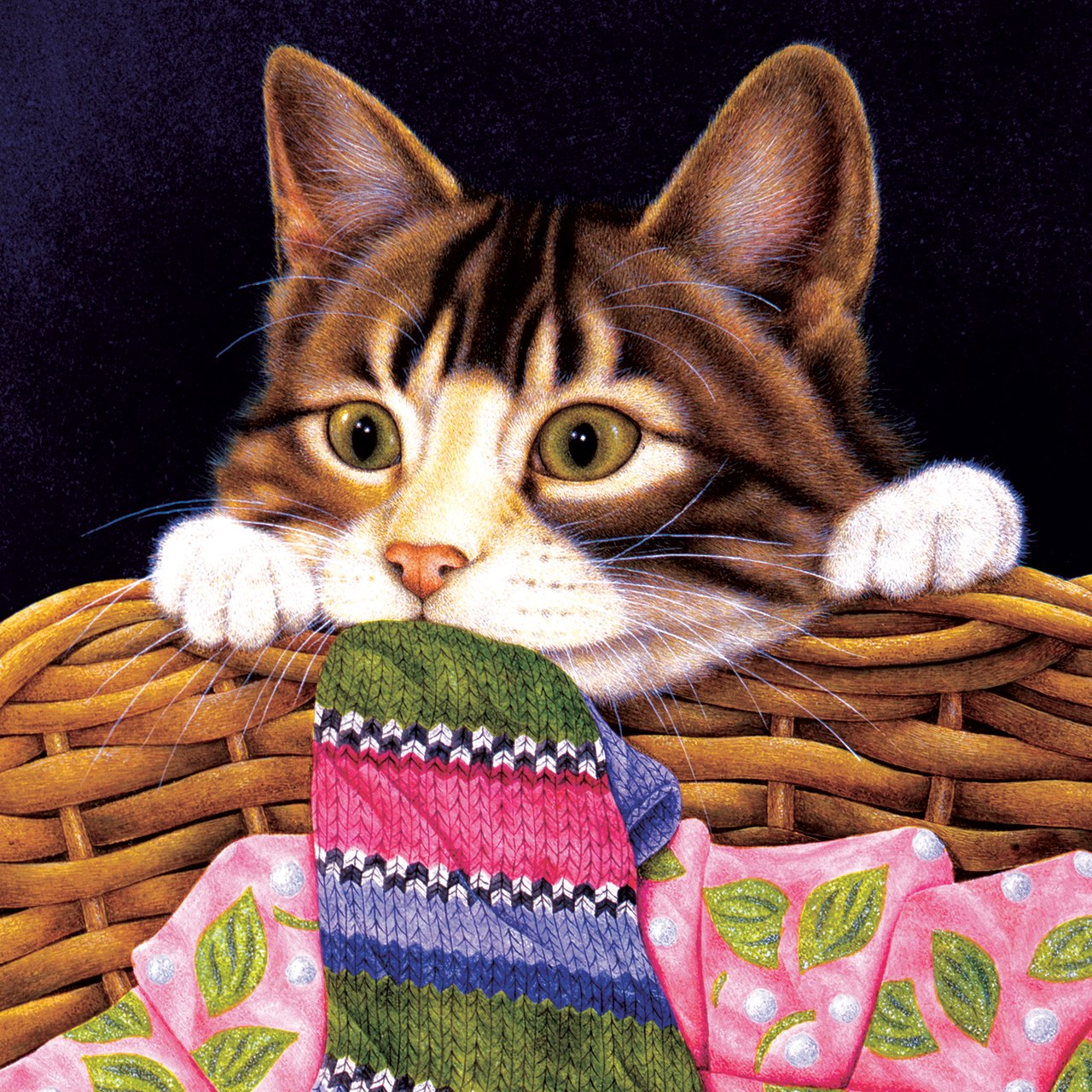 Crazy about Socks - 1000pc Jigsaw Puzzle By Sunsout  			  					NEW