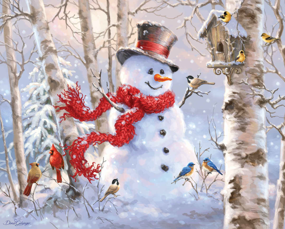 Winter Friends - 1000pc Jigsaw Puzzle By Springbok