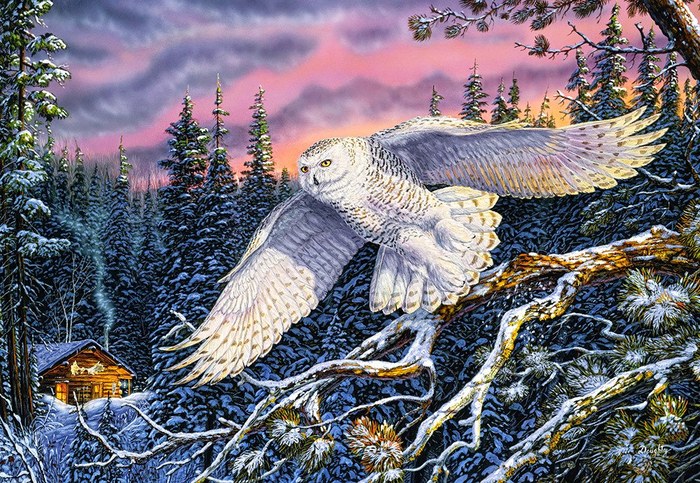 Whisper on the Wind - 1500pc Jigsaw Puzzle By Castorland