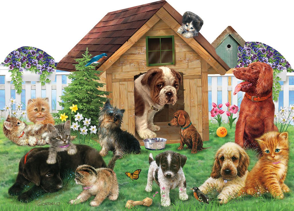 Welcome to the Playground - 900pc Shaped Jigsaw Puzzle by Sunsout
