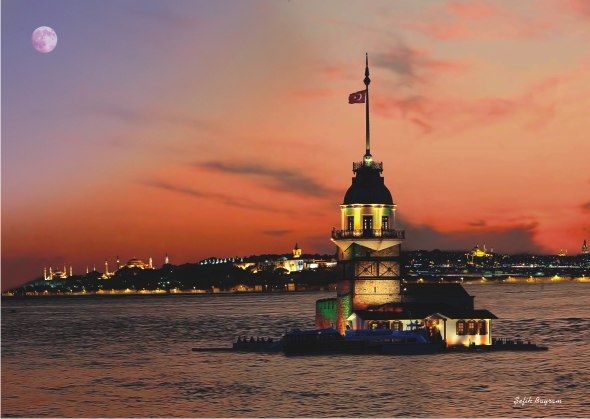Maiden's Tower II - 1500pc Jigsaw Puzzle by Anatolian