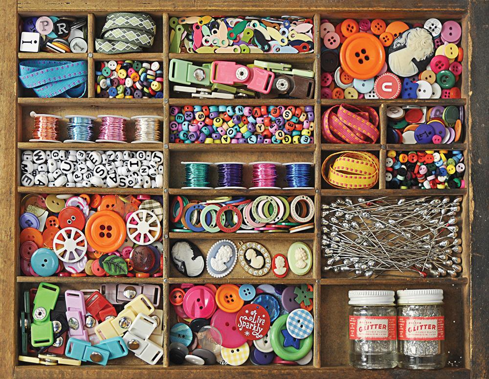 The Sewing Box - 500pc Jigsaw Puzzle by Springbok