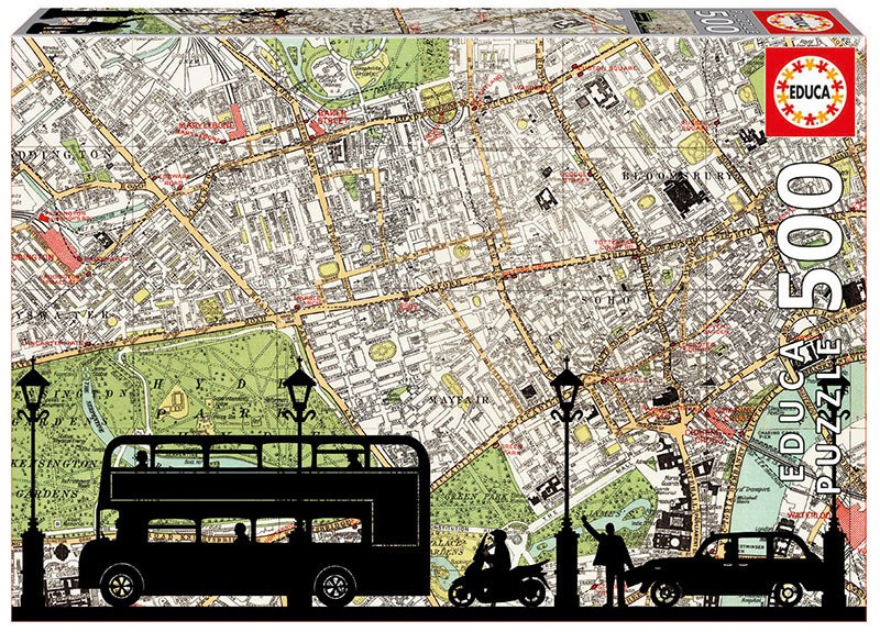 Rush Hour - 500pc Jigsaw Puzzle by Educa  			  					NEW - image 1