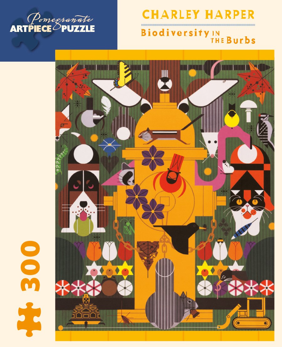 Harper: Biovidersity in the Burbs - 300pc Jigsaw Puzzle by Pomegranate