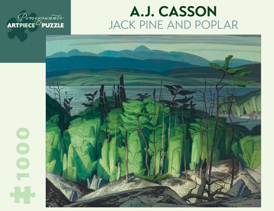 Casson: Jack Pine & Poplar - 1000pc Jigsaw Puzzle by Pomegranate