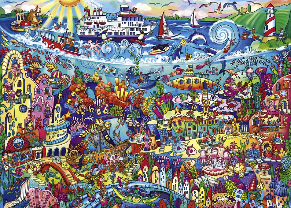 Berman: Magic Sea - 1000pc Jigsaw Puzzle By Heye  			  					NEW
