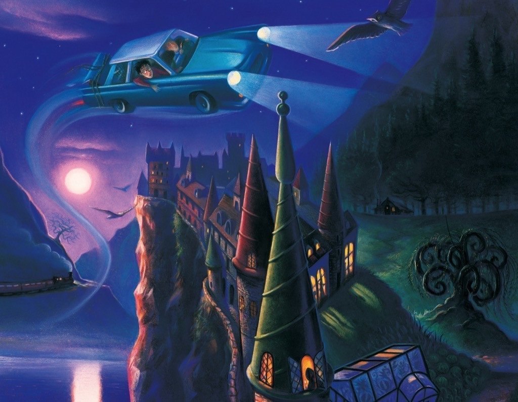 Harry Potter: The Enchanted Car - 100pc Jigsaw Puzzle by New York Puzzle Company