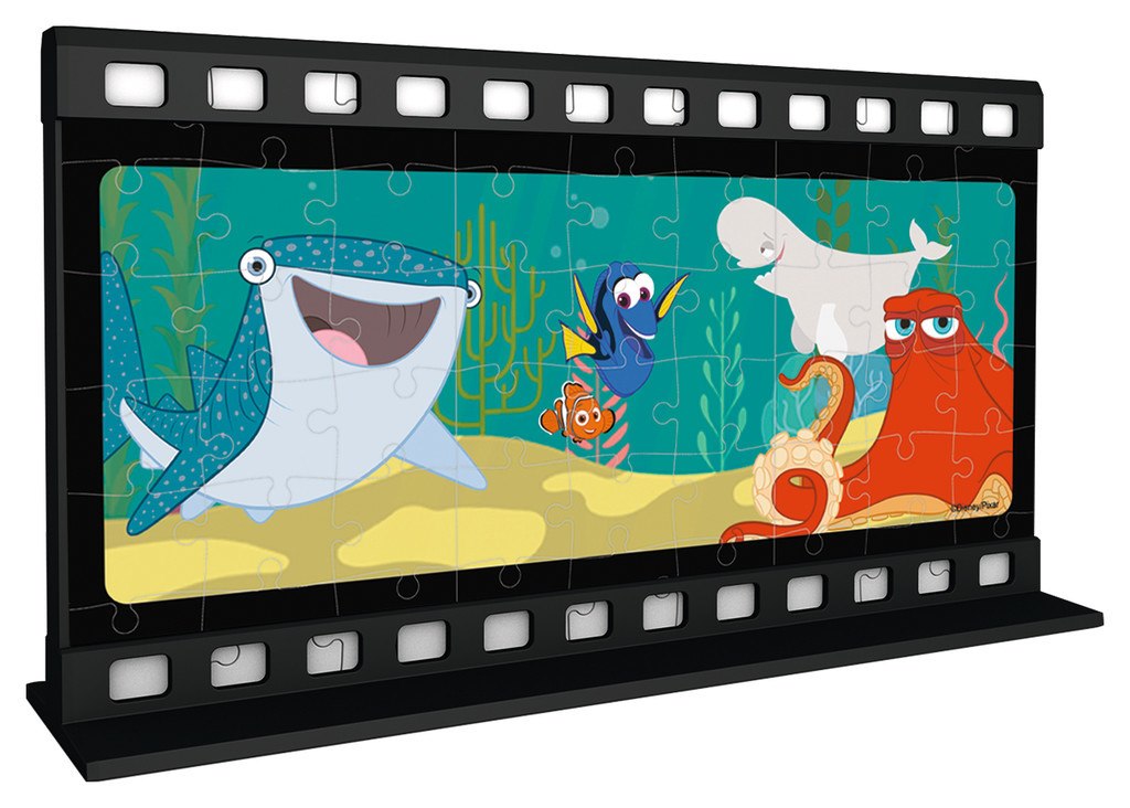 Finding Dory - 108pc Two-Sided 3D Filmstrip Jigsaw Puzzle By Ravensburger
