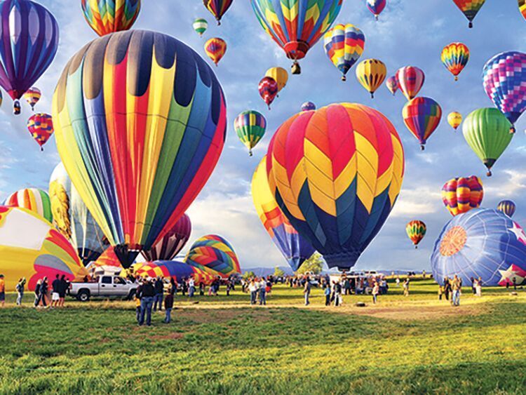 Balloon Take-off - 500pc Jigsaw Puzzle by Lafayette Puzzle Factory