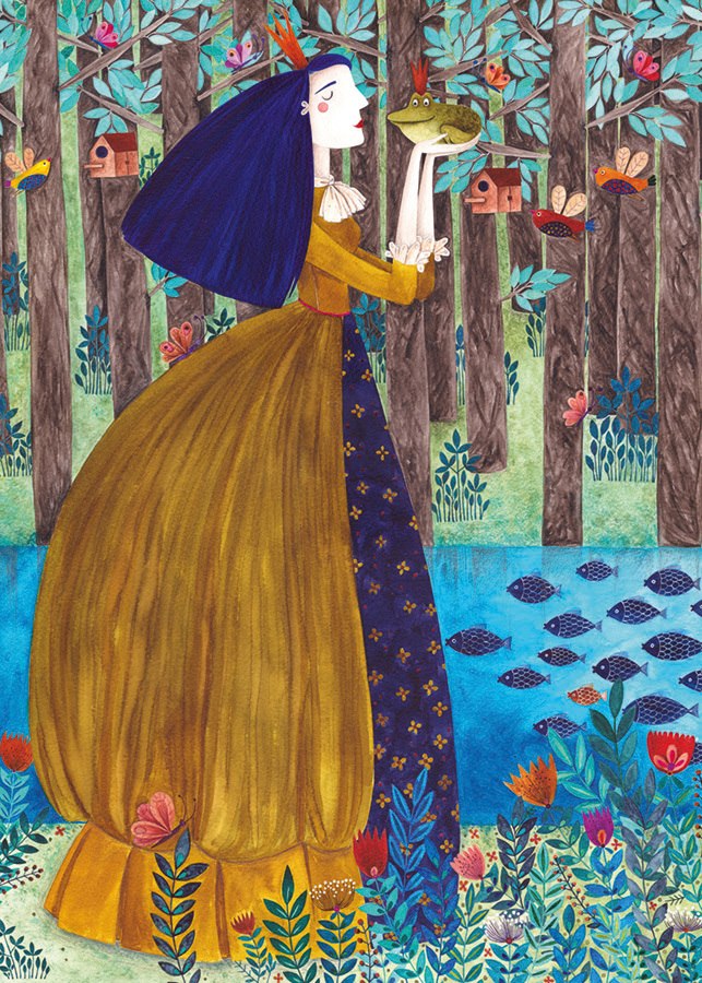 Andrea: The Frog Princess - 1000pc Jigsaw Puzzle by D-Toys