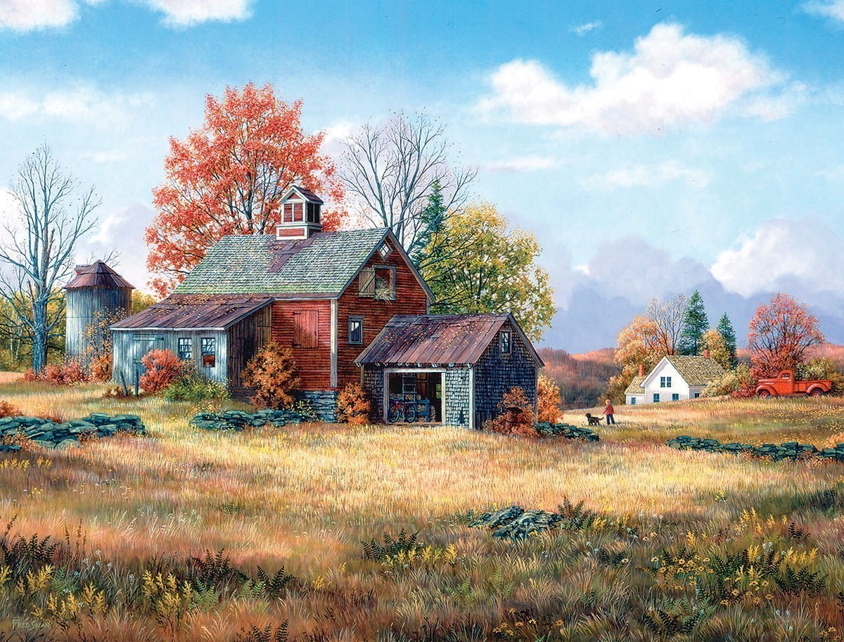 Afternoon Walk - 1000pc Jigsaw Puzzle By White Mountain