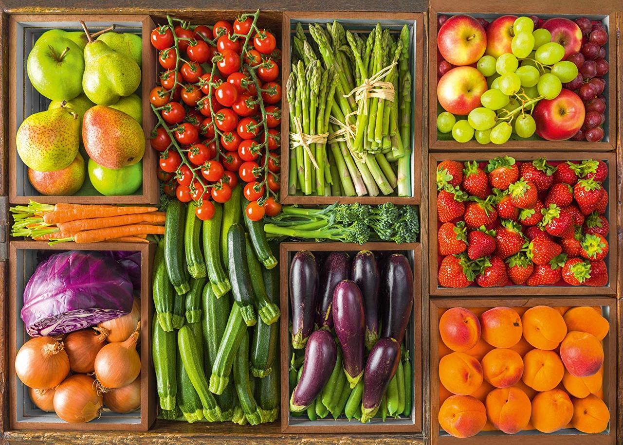 Fresh from the Market - 1000pc Jigsaw Puzzle by Schmidt  			  					NEW