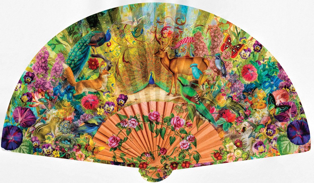 Abundant Garden - 1000pc Shaped Jigsaw Puzzle by SunsOut